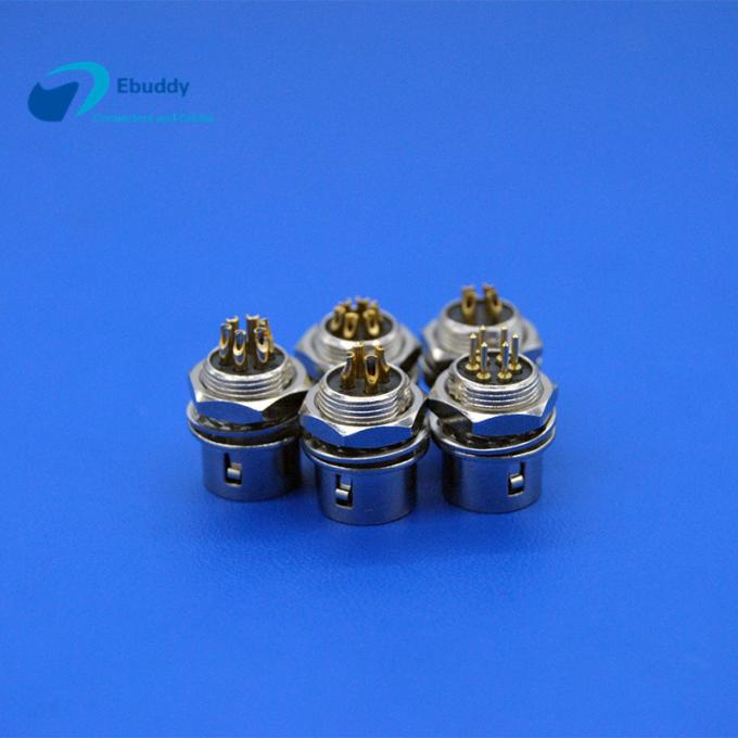 Sesli Ses Cihazları İçin Uyumlu 12 Pin Hirose Hr10 Dairesel Konnektör