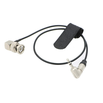 Tentacle dik açı 3,5 mm TRS&amp;#39;den düz Ses BNC Zaman Kodu Kablosu HIFI Düzeneğine