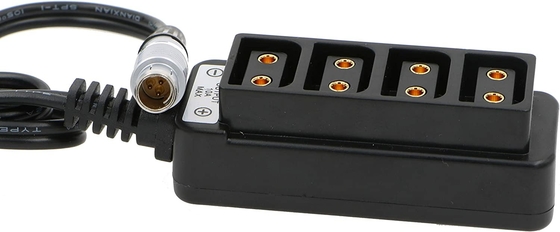 Fischer Erkek 3 Pin RS 4 Port D Tap Kadın HUB Adaptörü ARRI Kameraları için Splitter Kablosu