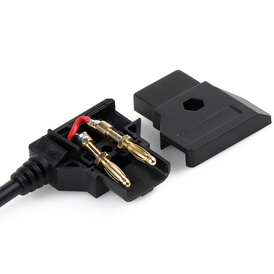D Tıklayın Erkeğe USB Tipi C Sağ Köşeli Kamera Güç Kablosu V Kilitli Pil