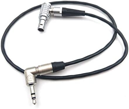 TRS 3.5mm'den 0B'ye 5pin Plug Tentacle Sync Arri Alexa MiniLFXT Ses Aygıtları için Zaman Kodlama Kablosu 644 Zaman Kodlama Kablosu
