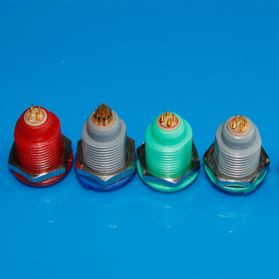 4 Pin Redel Lemo Uyumlu Plastik Yuvarlak Konektörler Medikal Dişi Soket