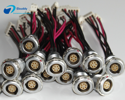 Lemo B Serials Özel Güç Kaynağı Kabloları EGG 0B 1B 2B 6 Pin Molex Tipine