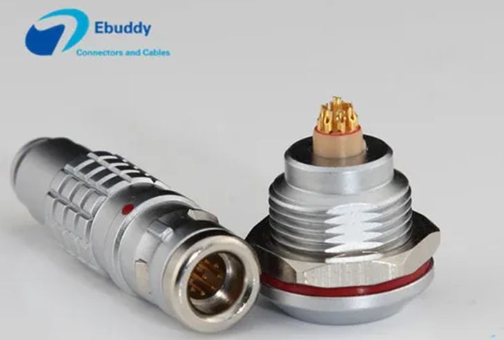 Son şirket blogları hakkında Push Pull Circular Connectors: Why Self‑Latching Interconnects Dominate High‑Reliability Equipment
