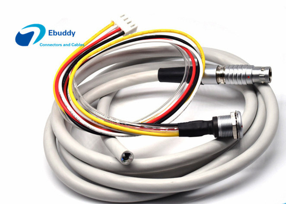 satın al Hibrit Karışık Elektrik Akışkan Sistemi Konnektörleri 7pin Lemo 2B Gasline Özel Güç Kabloları Çevrimiçi üretim