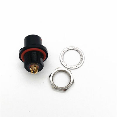 Kalite  Hermetic Fischer Cable Connector Female With Solder Termination Type fabrika