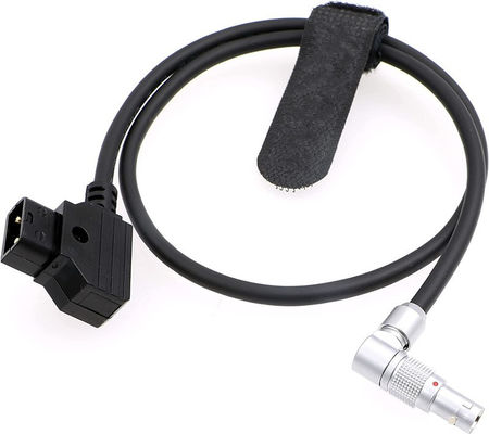 Kalite  Zacuto Kameleon EVF Camera Power Cable Rotatable Lemo Right Angle 4 Pin Male To Reverse D-Tap fabrika