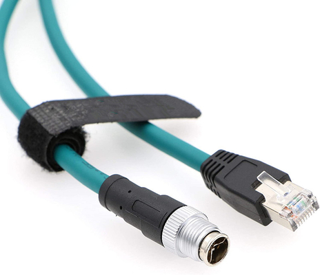 satın al M12 8 Konum X Kodu RJ45 Endüstriyel Ethernet Kablosu Cognex İçin 8200 8400 Serisi IP67 Su geçirmez online manufacture