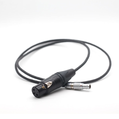 satın al 45cm Alexa Mini Ses Kablosu XLR 3 Pin To Lemo 0B 6 Pin Erkek Ses Portı Çift Takip Hat İçeri Çevrimiçi üretim