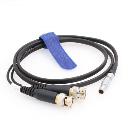 satın al Ses Aygıtları XL-LB2 0B 5pin Sağ Köşede Çift BNC Zaman Kodu Giriş Çıkış Kablosu 60cm online manufacture