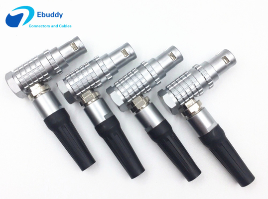 satın al LEMO Metal Dairesel Bağlayıcı FHG 1B 2 3 4 5 6 7 8 10 14 16 Pin Dik Açı Konektörü Erkek online manufacture