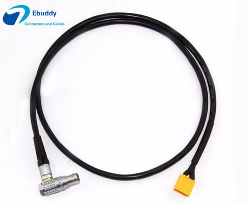 satın al Kırmızı Destansı Scarlet Kamera 12V DC Güç Kablosu Erkek XT60 - LEMO Sağ Açı Dişi Çevrimiçi üretim