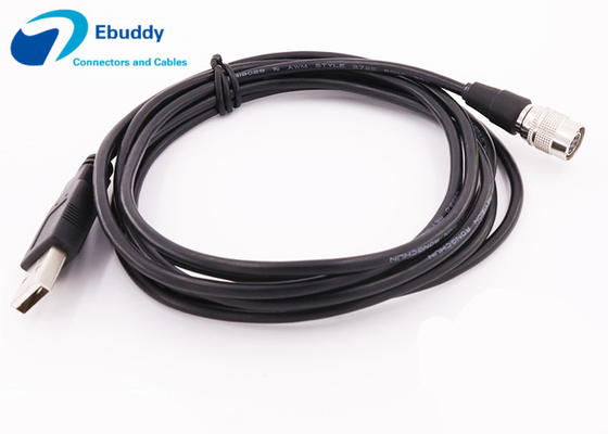 satın al 6pin bayan USB veri kablosuna  Özel Güç Kabloları HR10A-7R-6S online manufacture