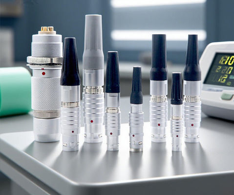 satın al Lemo compatible B series Circula Self Lock Push Pull Connector for Test and Measurement Deivces online manufacture