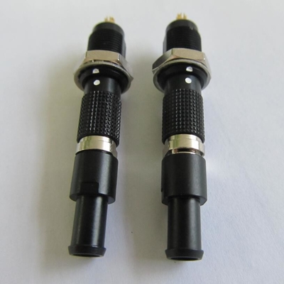 satın al Küçük boyut M7 Lemo 00 mini siyah krom kaplama ile push-pull metal bağlayıcı Çevrimiçi üretim