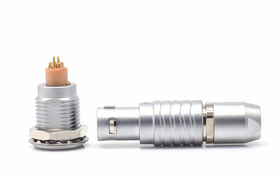 10pin FGG YUMURTA Lemo Kablo Konektörü İtmeli Çekme Metal IP65 Priz Ve Soket