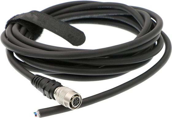 Basler GIGE AVT CCD Kamera için Yüksek Esnek 6 Pin  Dişi HR10A-7P-6S Kamera Kablosu