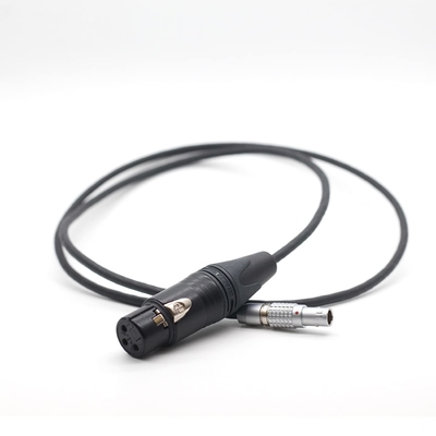 45cm Alexa Mini Ses Kablosu XLR 3 Pin To Lemo 0B 6 Pin Erkek Ses Portı Çift Takip Hat İçeri