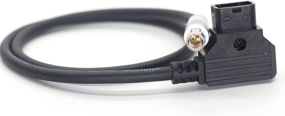 Arri Alexa/TILTA Kablosuz takip Odak için 3 Pin Fischer RS ​​Erkek Güç Kablosuna dokunun