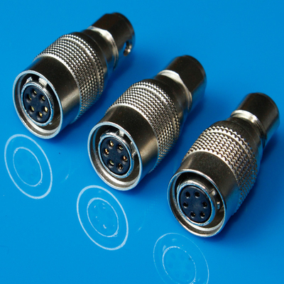 Uyumlu  Yuvarlak Konnektörler, Erkek Tip 6 Pin  Konnektör