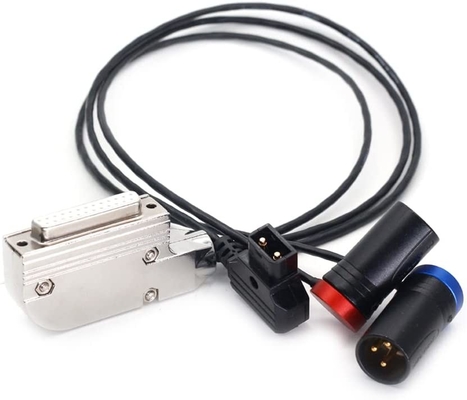 DB25 Lectrosonics Wisycom Audio LTD Alıcı DB25 Dişi Arayüz Ses Çıkışı Dtap XLR 3Pin Güç uzatma kablosu