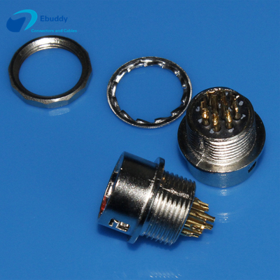 10 pin  Dairesel Konnektörler M11 10 pin dişi soket HR10A-10R-10S