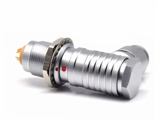 Lemo 3B Konnektör FHG 3B 4pin Kablo Konnektör Sağ Açı Lehim Konnektör FHG.3B.304